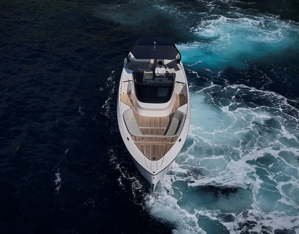 2 cabin Austrian monohull interior with quality European craftsmanship