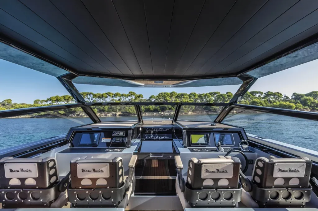 Turkish 16 metre yacht interior and cabin
