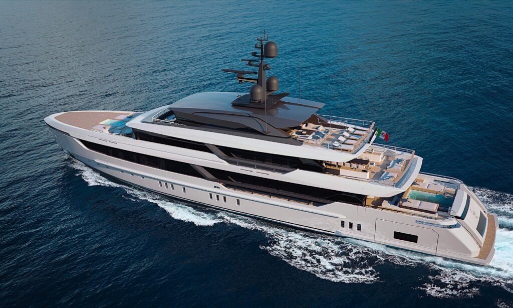 6 cabin aluminium yacht for sale, interior and living space