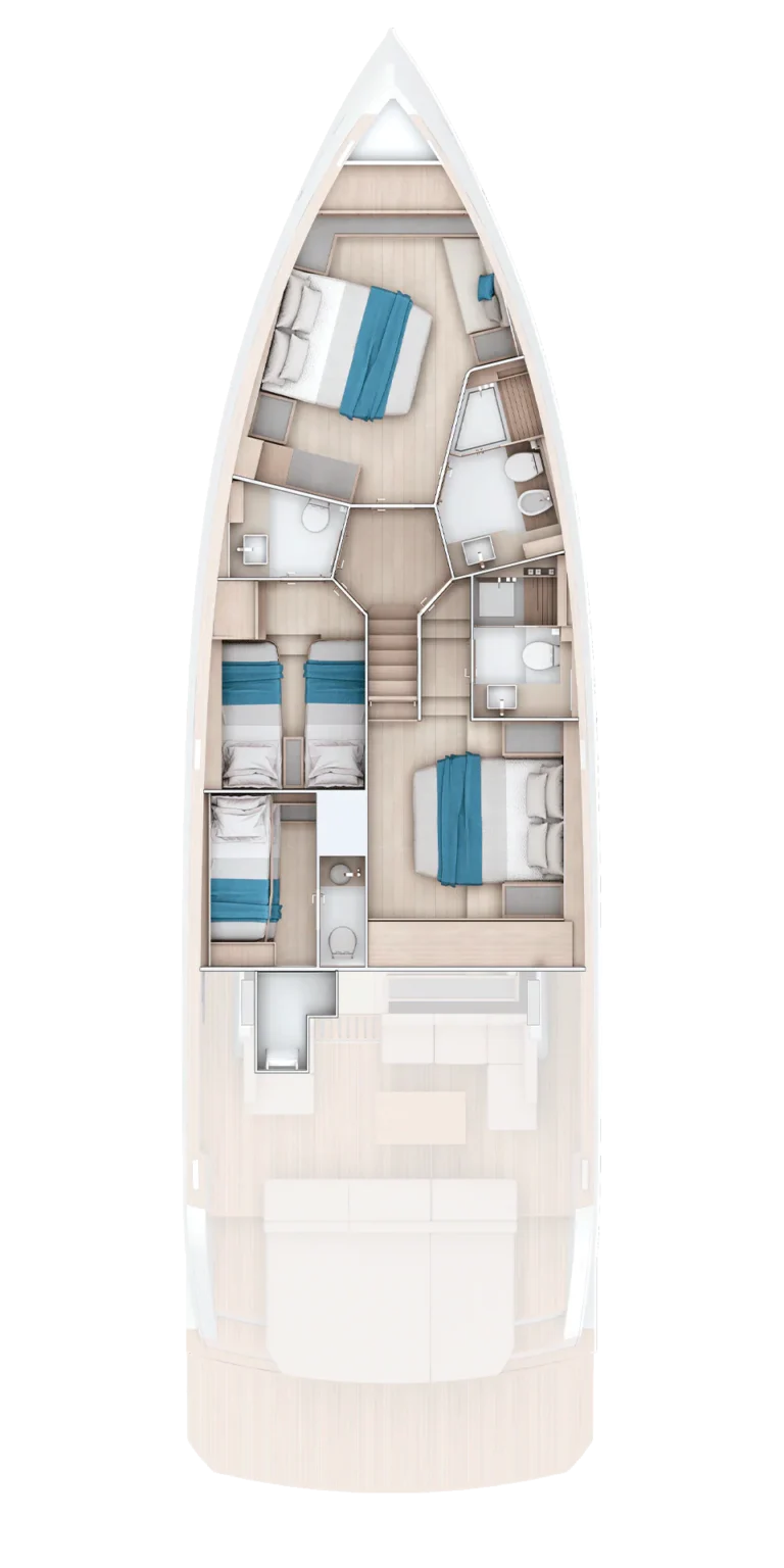 GT65-LowerDeck-GalleyUp-STD