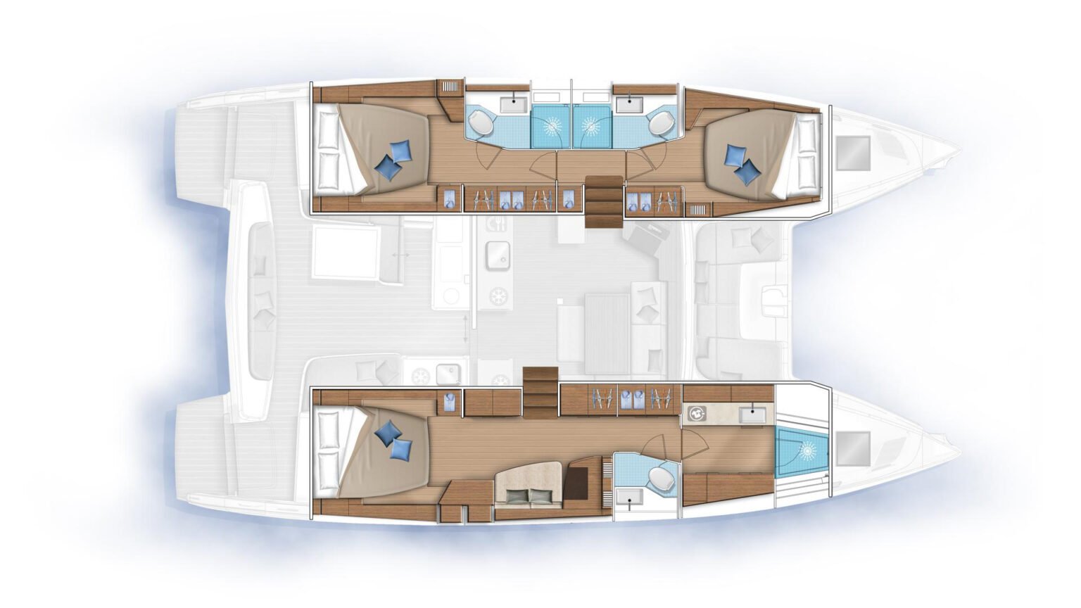 catamaran-lagoon-46-layout-4-cabins