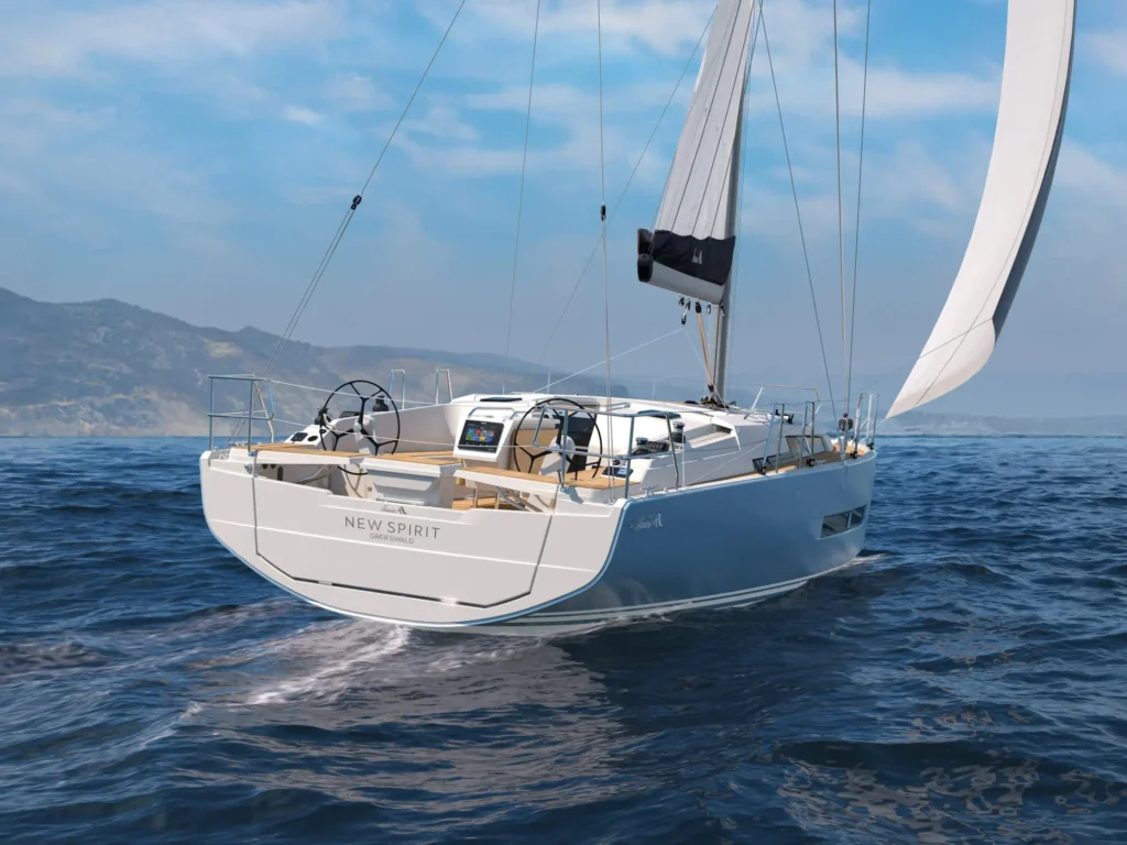 2 cabin luxury German yacht for sale, refined exterior