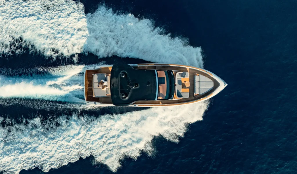 2 cabin luxury yacht interior and owner suite