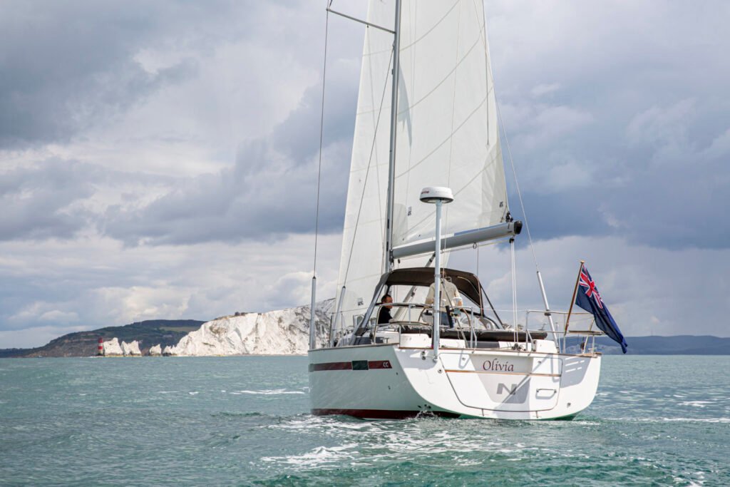 12 metre 2 cabin Swedish built yacht for sale, interior and living space