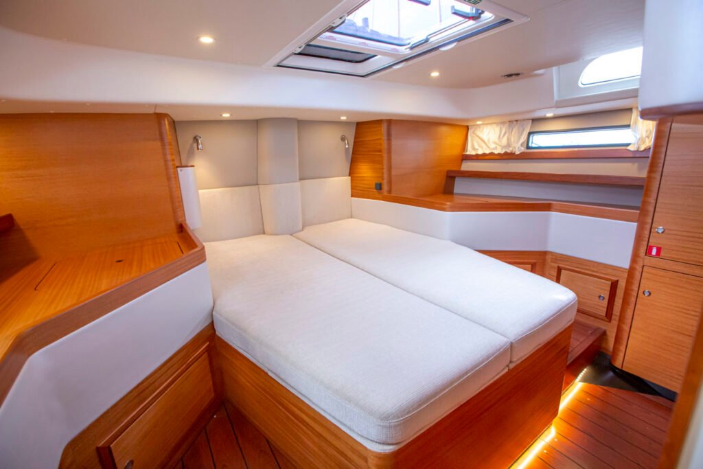 najad grp sailing yacht interior and living space