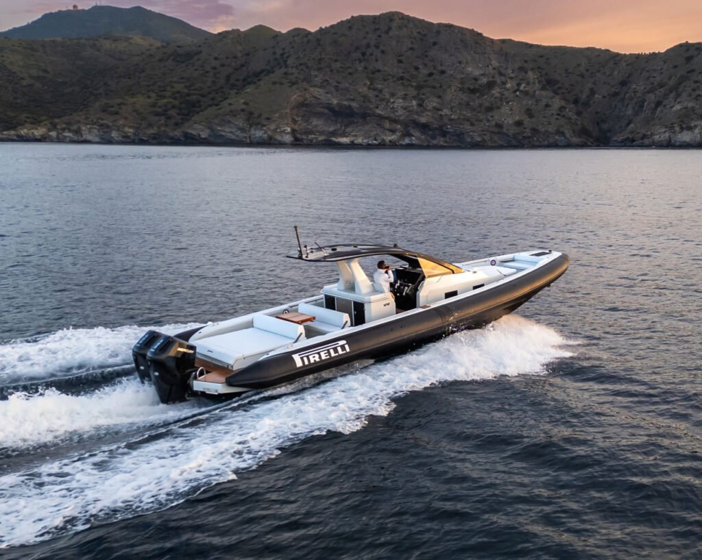 1 cabin 8 guest RIB interior cabin and helm station