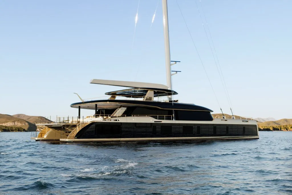 40 metre 6 cabin superyacht for sale, exterior view
