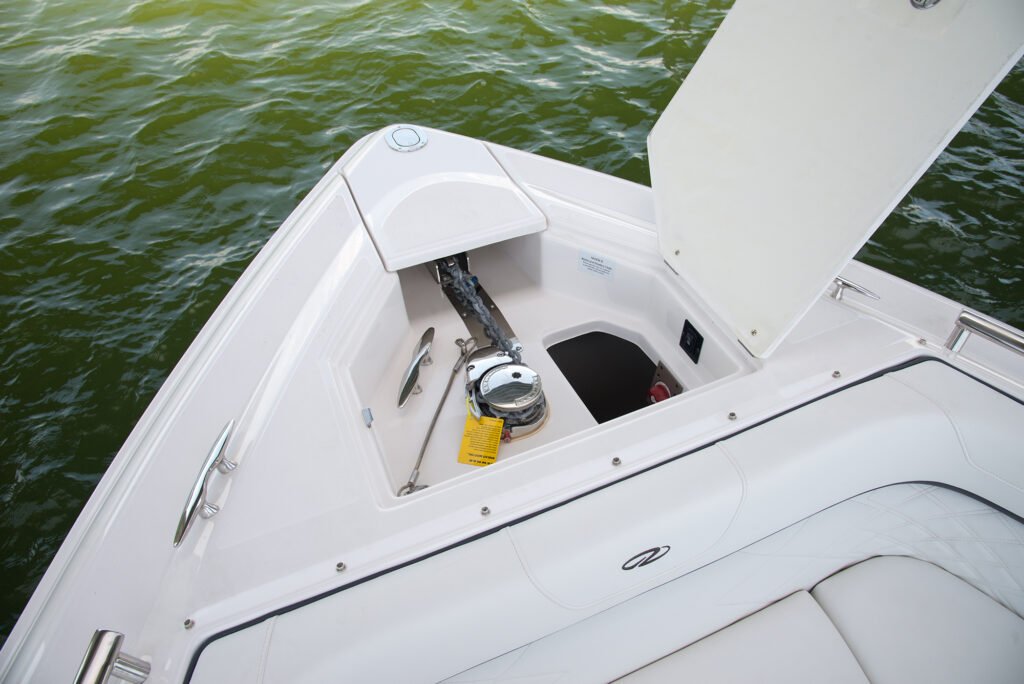 10 metre 2 cabin outboard yacht for sale, cabin interior detail