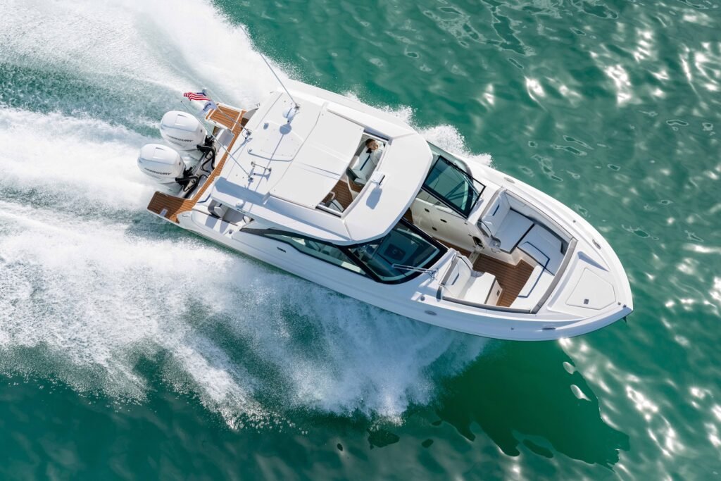 10 metre 12 guest American yacht for sale, interior cockpit and seating