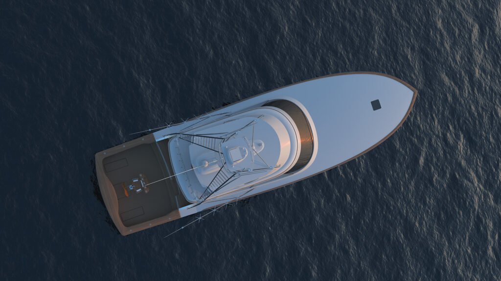 luxury yacht around 1,750,000 euros, interior and living space