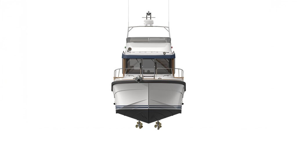 12 metre Finnish monohull yacht interior cabin space