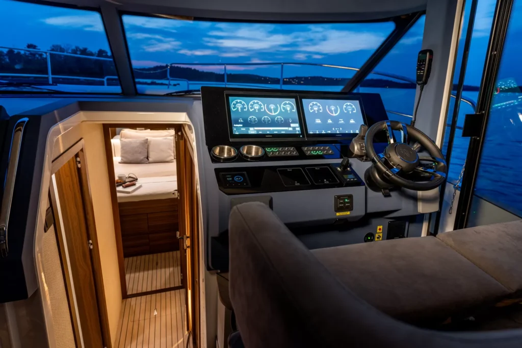 14 metre luxury yacht interior at premium specification