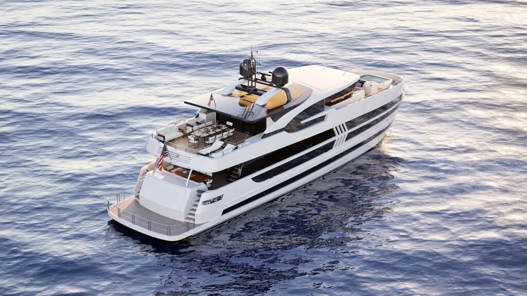 30 metre American built yacht for sale, interior and living space