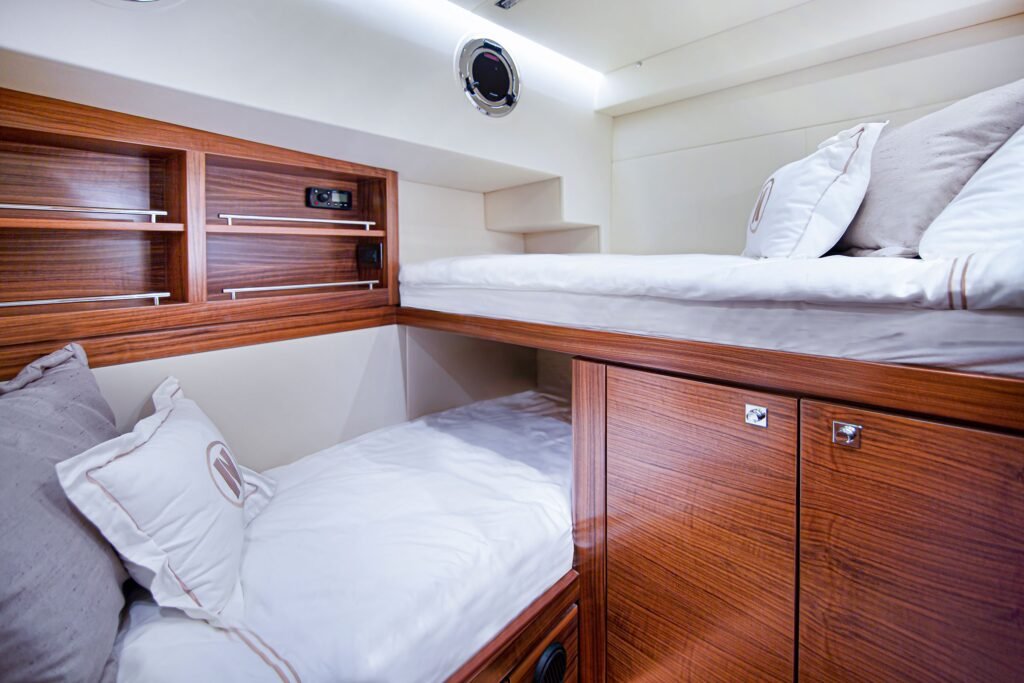 12 metre displacement monohull yacht interior navigation area