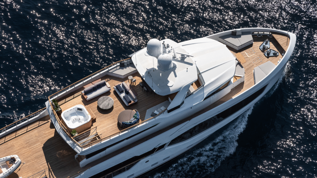 6 cabin Turkish yacht for sale, interior and living space