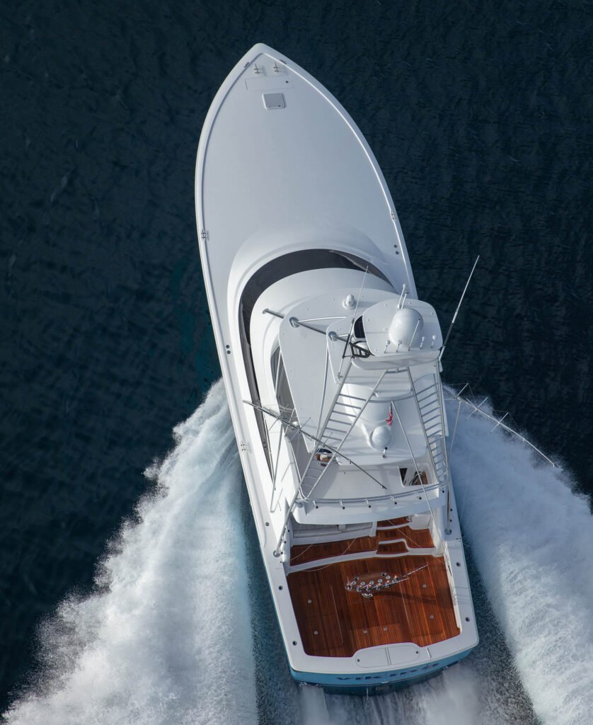 18 metre 2 cabin yachtfisher interior with comfortable accommodation