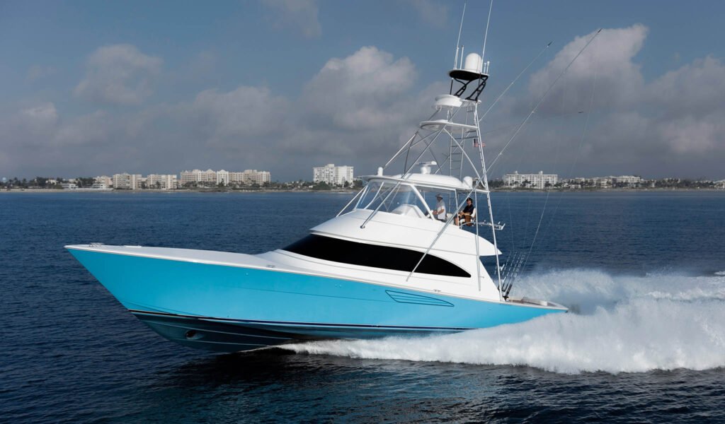 2 cabin yachtfisher yacht for sale around 2.5 million euros, on the water