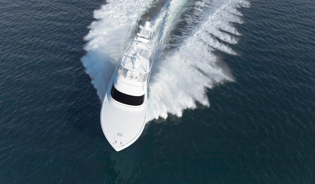 2 cabin yachtfisher interior and salon area