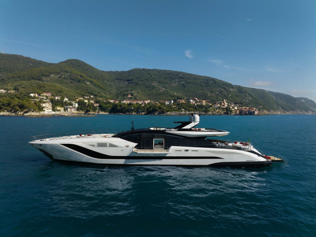 6 cabin planing yacht for sale, interior and living space