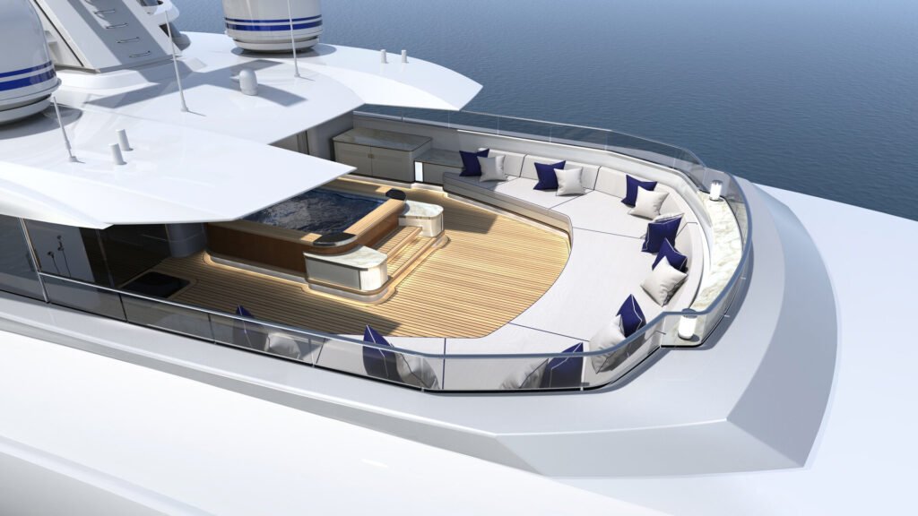 Angelique sun deck forward