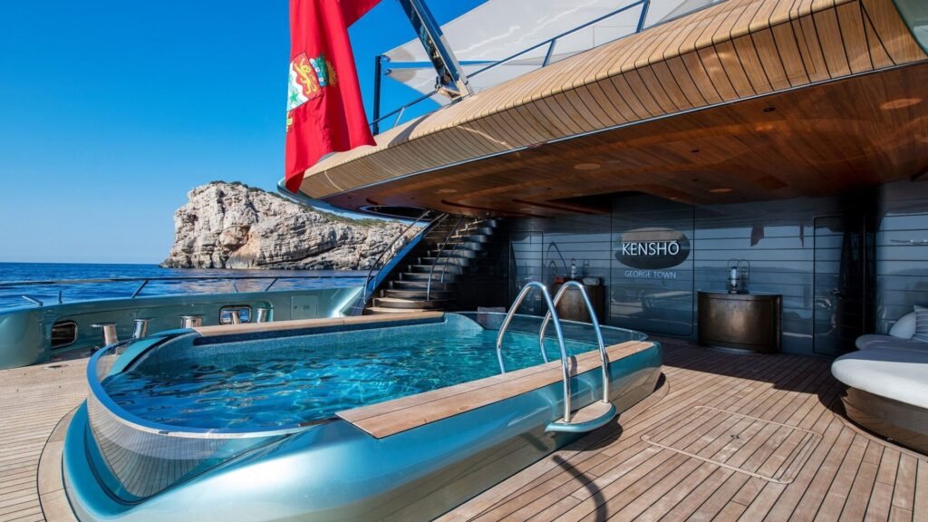 Kensho lower deck pool