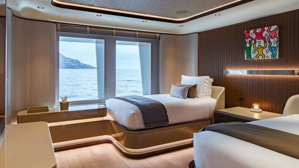 Malia main deck twin cabin