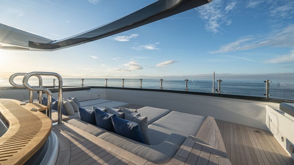 Malia sun deck jacuzzi