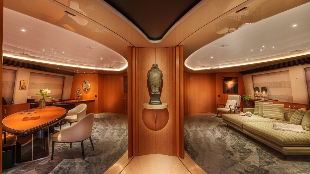 Maltese Falcon office cinema room