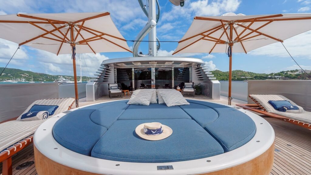 Maltese Falcon rotating sunpad