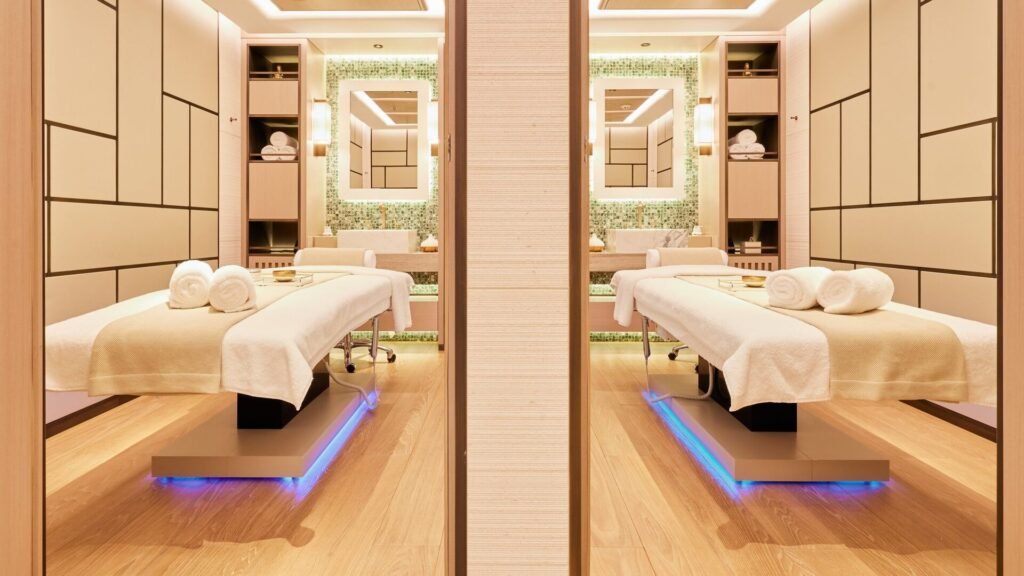 Renaissance spa treatment room