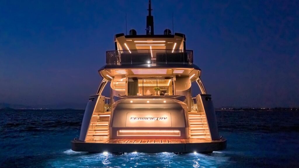 Seammetry charter yacht