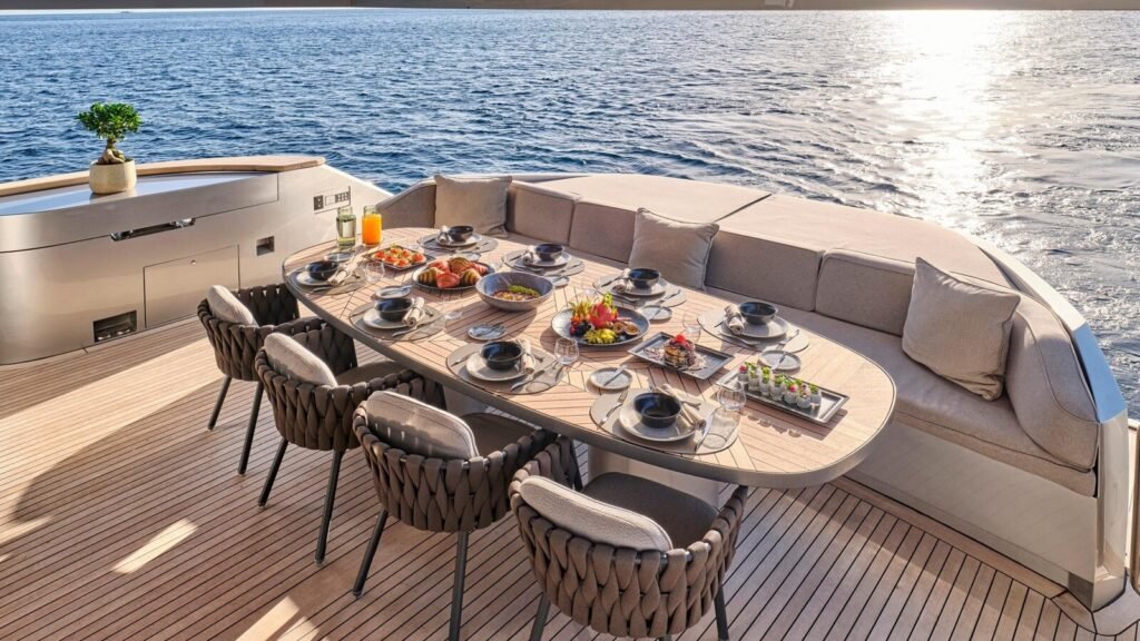 Seammetry charter yacht