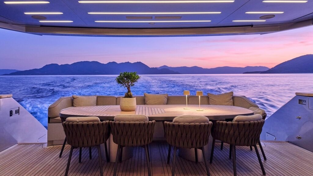 Seammetry charter yacht