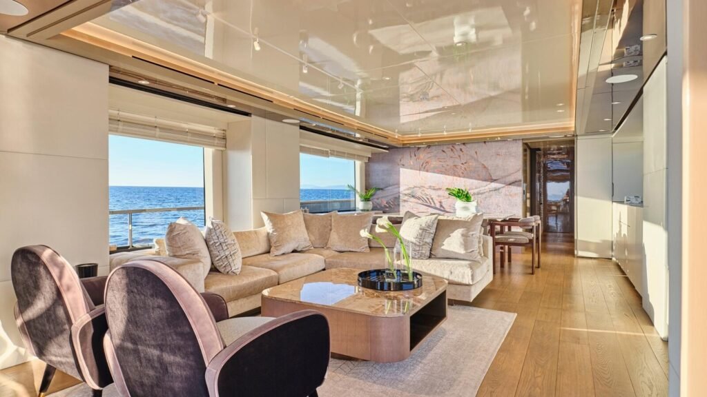 Seammetry charter yacht