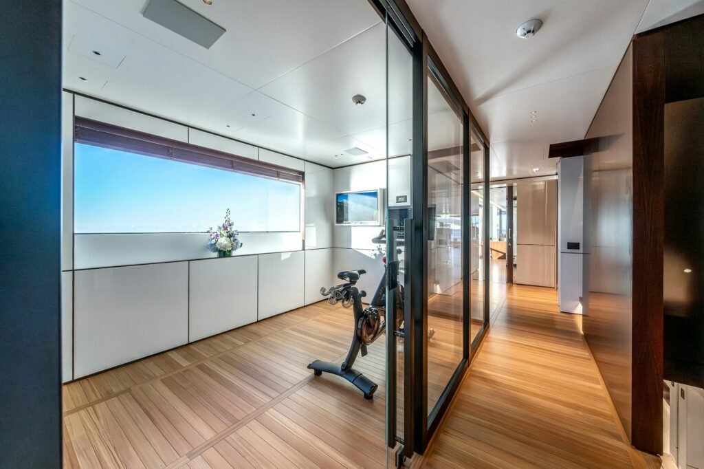 ALPHA WAVES wellness and gym area