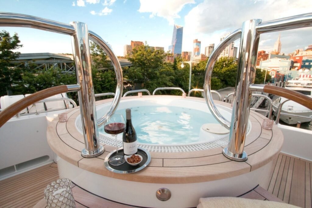 ASPEN ALTERNATIVE sun deck jacuzzi