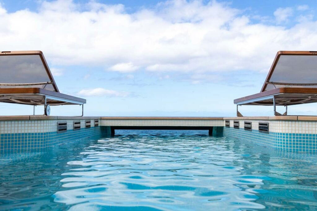 AXIOMA infinity pool on main deck
