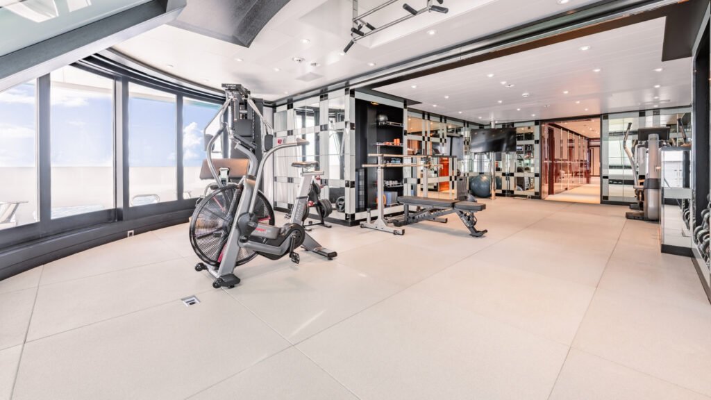 BATELLO gym with window wall