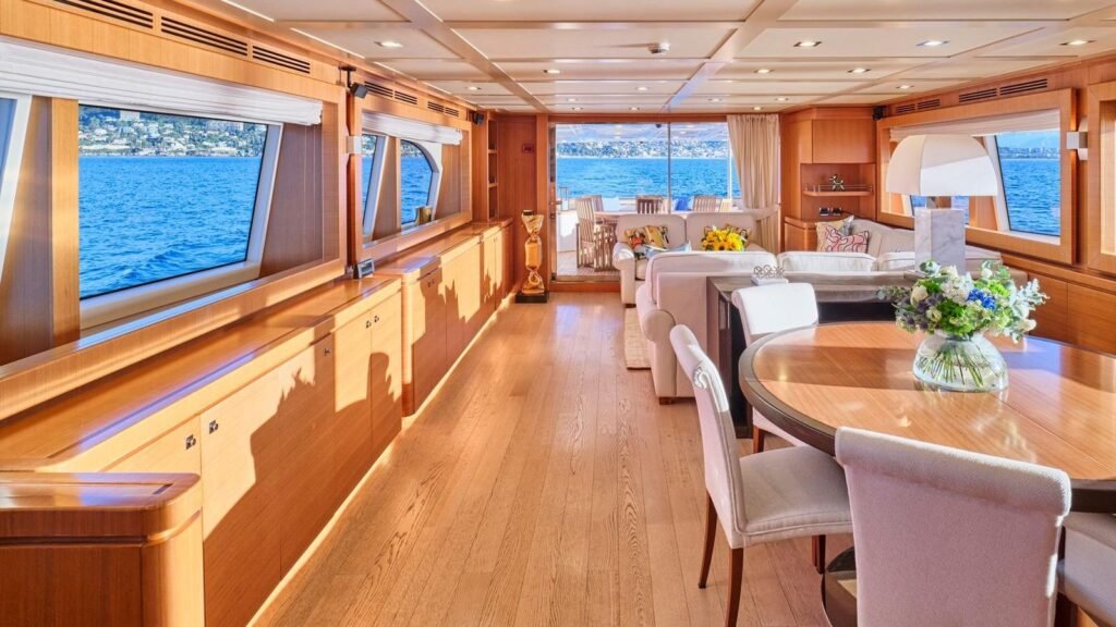 BEST OFF - main deck salon detail