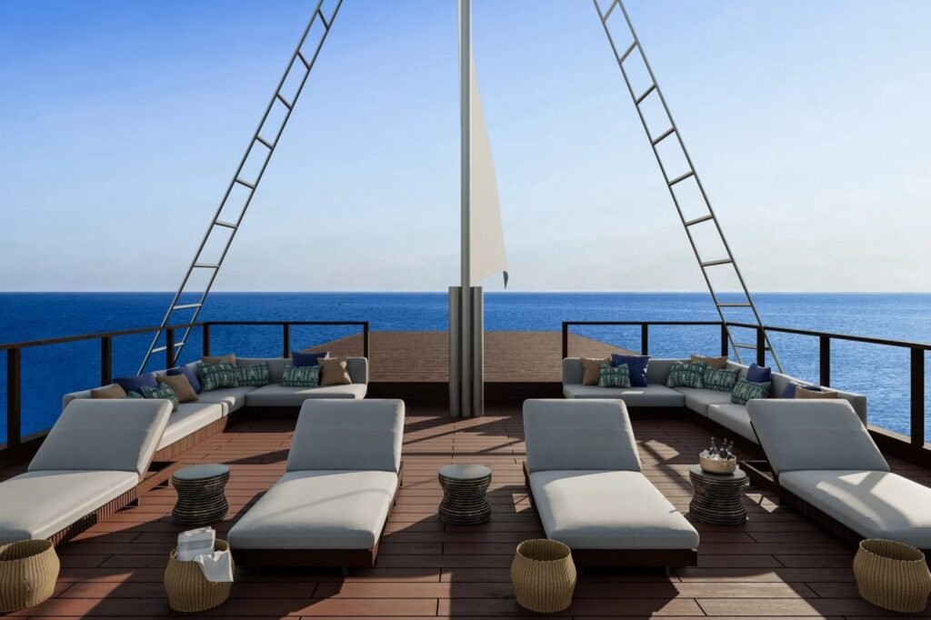 Phinisi Yachts for Charter in Misool deck view
