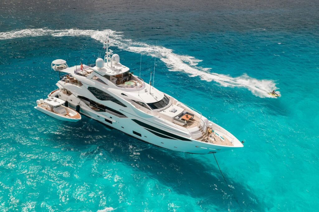 CAPTAIN MORGAN III for charter, profile view