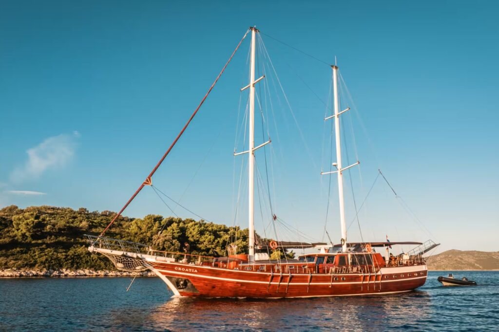Gulet CROATIA for charter, cruising profile