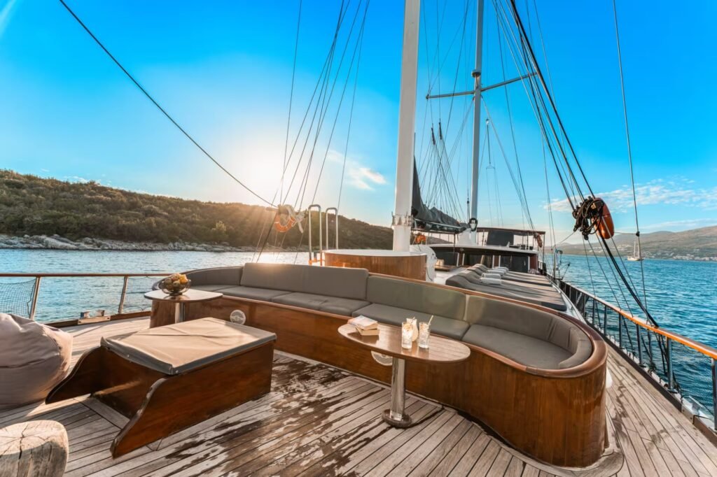 Gulet CROATIA bow deck