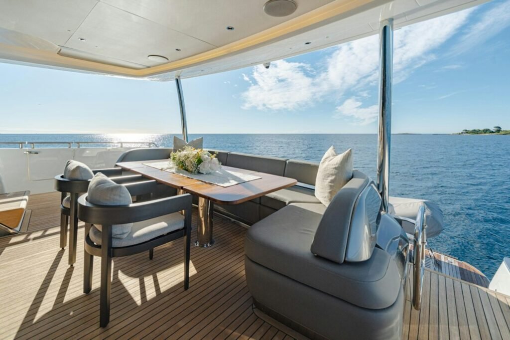 GYPZY aft deck dining