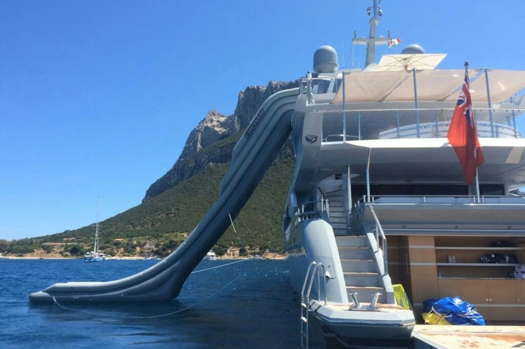 H beach club and waterslide