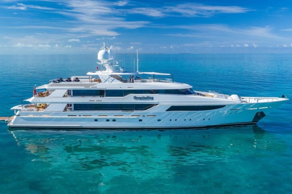 HOSPITALITY for charter, profile view