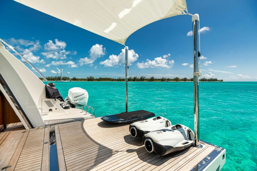 ISLAND COWBOY for charter, profile view