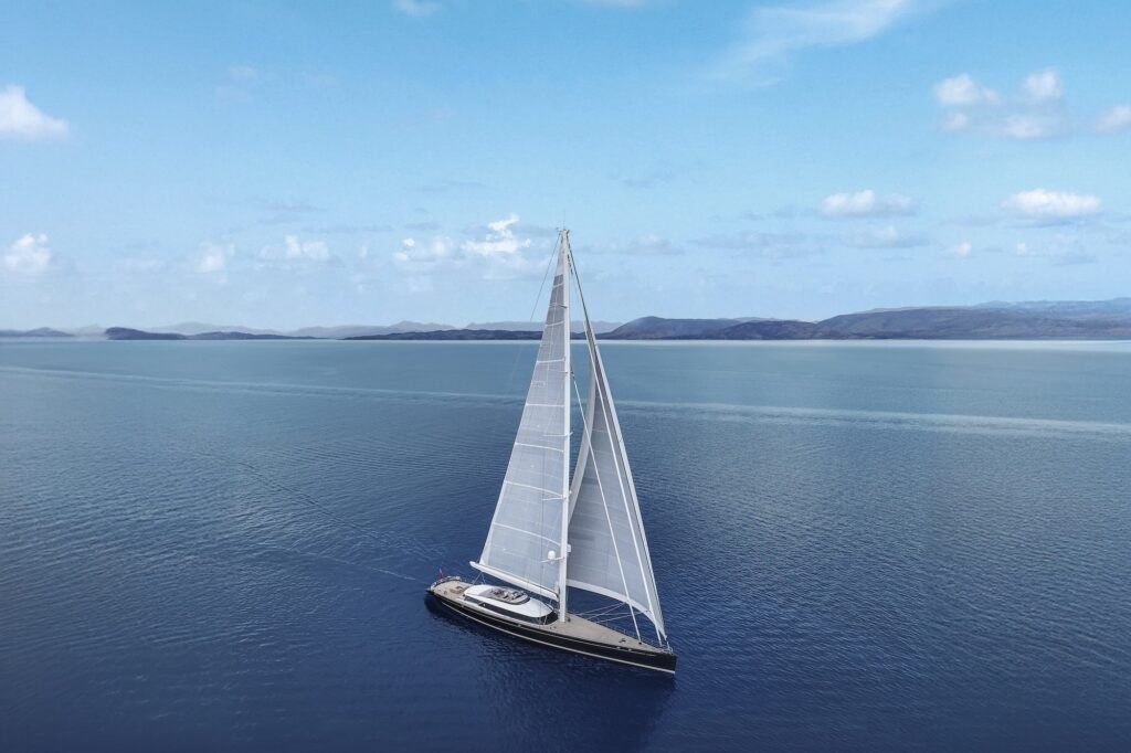 KOKOMO sailing aerial