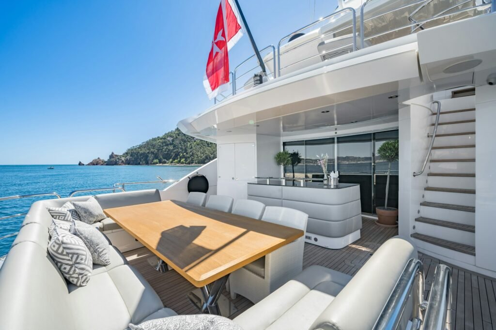 LADY VOLANTIS main deck aft dining