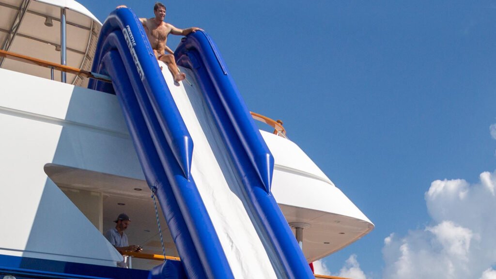 LAUREL waterslide deployed
